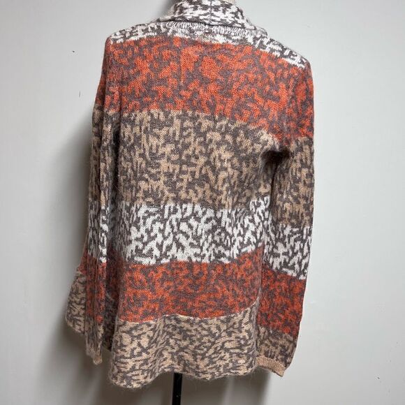 Anthropologie Lucy & Laurel Alpaca Blend Warm Toned Cardigan Sweater Sz Womens S - Picture 2 of 8